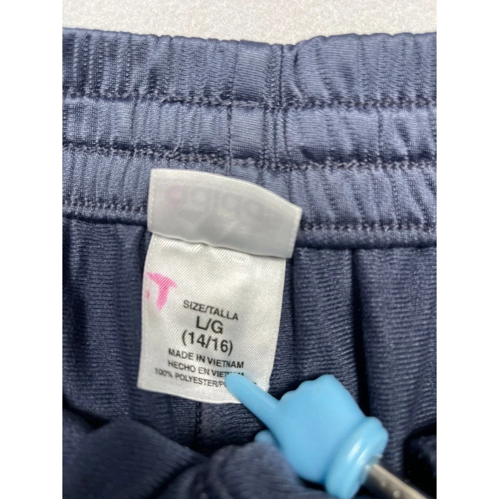 Adidas Mens Track Pants Navy Blue Athletic Joggers Training Sweatpants Striped